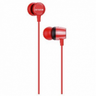 Auriculares intrauditivos aiwa estm-20rd/ jack 3.5/ rojos