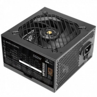 Fuente de alimentación mars gaming mpb550si/ 550w/ ventilador 12cm/ 80 plus bronze