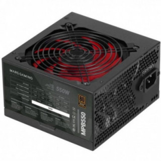 Fuente de alimentación mars gaming mpb550/ 550w/ ventilador 12cm/ 80 plus bronze