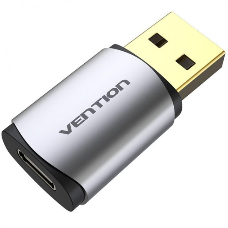 Tarjeta de sonido vention cdmh0/ usb macho - usb tipo-c hembra