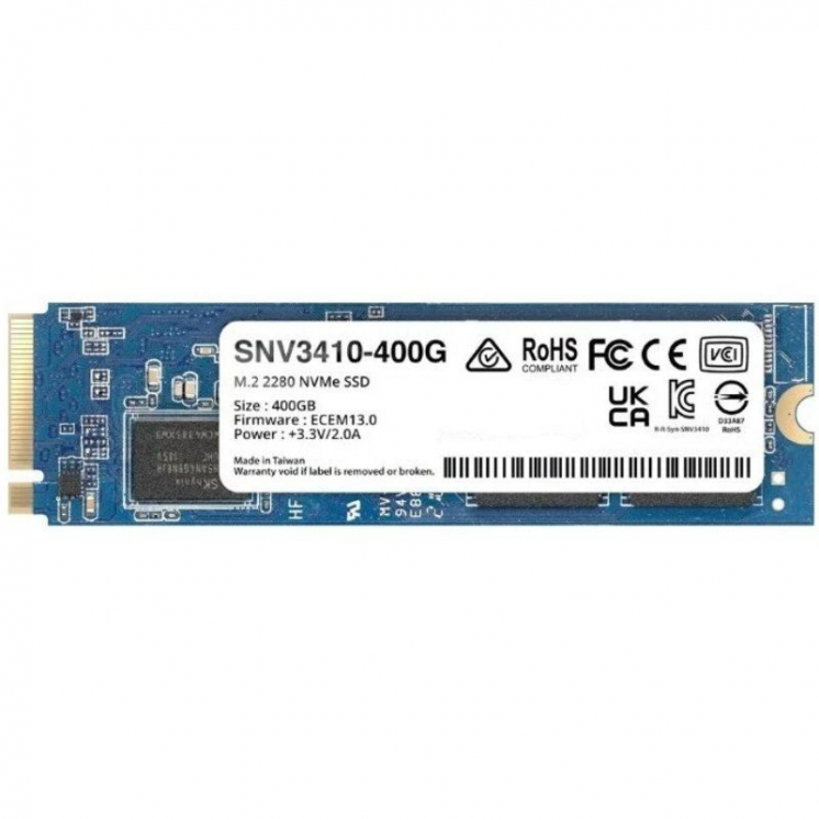 Disco ssd synology snv3410 400gb/ m.2 2280 pcie nvme