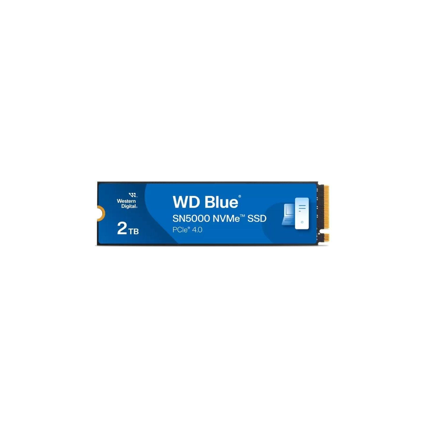 Disco ssd western digital wd blue sn5000 2tb/ m.2 2280 pcie/ full capacity