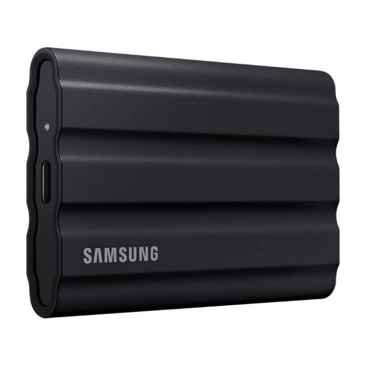 Disco externo ssd samsung portable t7 shield 2tb/ usb 3.2/ negro