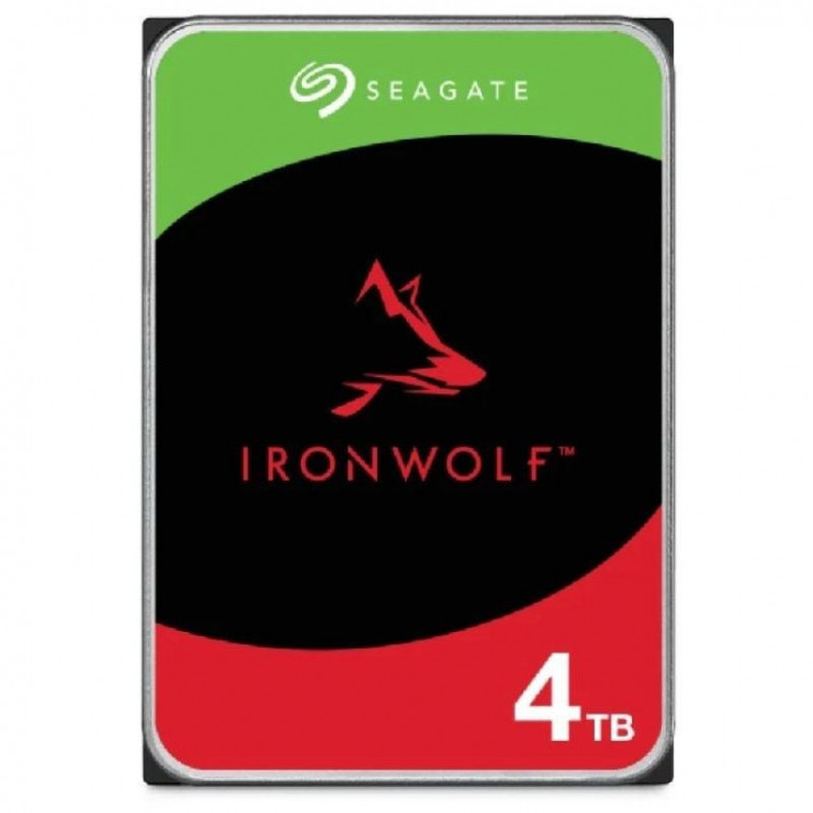 Disco duro seagate ironwolf nas st4000vn006 4tb/ 3.5'/ sata iii/ 256mb