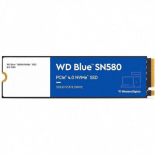 Disco ssd western digital wd blue sn580 1tb/ m.2 2280 pcie/ full capacity