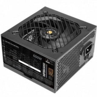 Fuente de alimentación mars gaming mpb650si/ 650w/ ventilador 12cm/ 80 plus bronze