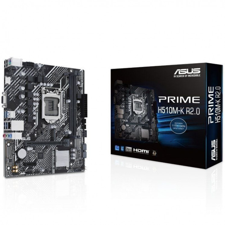 Placa base asus prime h510m-k r2.0 socket 1200/ micro atx