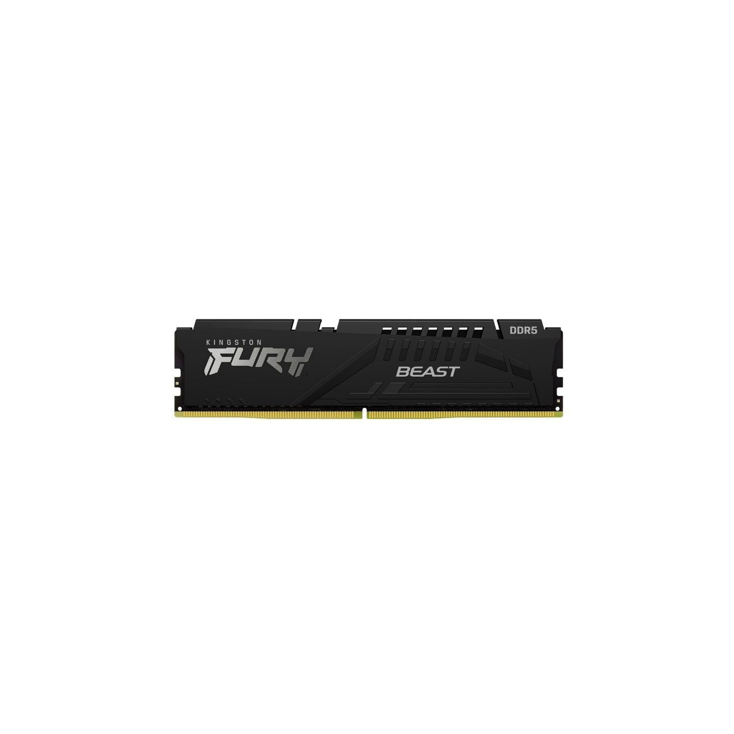 Memoria ram kingston fury beast 16gb/ ddr5/ 5200mhz/ 1.1v/ cl38/ dimm