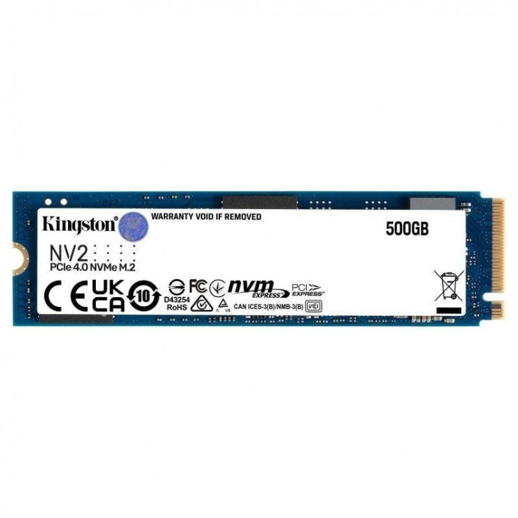 Disco ssd kingston nv2 500gb/ m.2 2280 pcie nvme