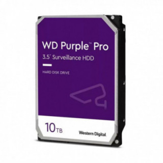 Disco duro western digital wd purple pro surveillance 10tb/ 3.5'/ sata iii/ 256mb