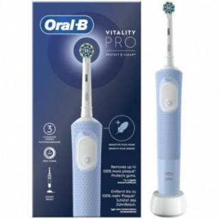 Cepillo dental braun oral-b vitality pro/ azul