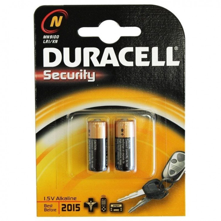 Pack de 2 pilas n cell duracell mn9100b2/ 1.5v/ alcalinas