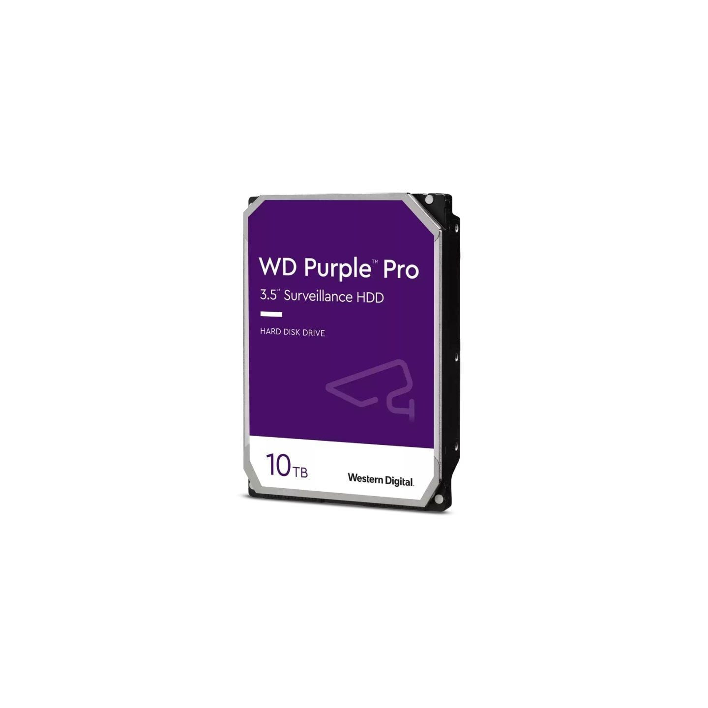 Disco duro western digital wd purple pro surveillance 10tb/ 3.5'/ sata iii/ 256mb