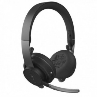 Auriculares inalámbricos logitech zone wireless msft/ con micrófono/ bluetooth/ usb/ negros