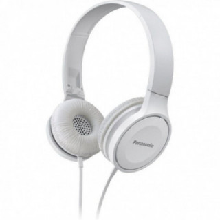 Auriculares panasonic rp-hf100me/ con micrófono/ jack 3.5/ blancos