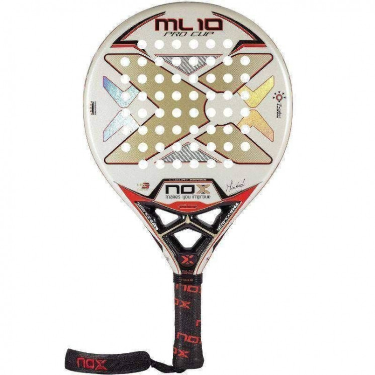 Pala de pádel noxsport ml10 luxury pro cup 2022 (miguel lamperti)