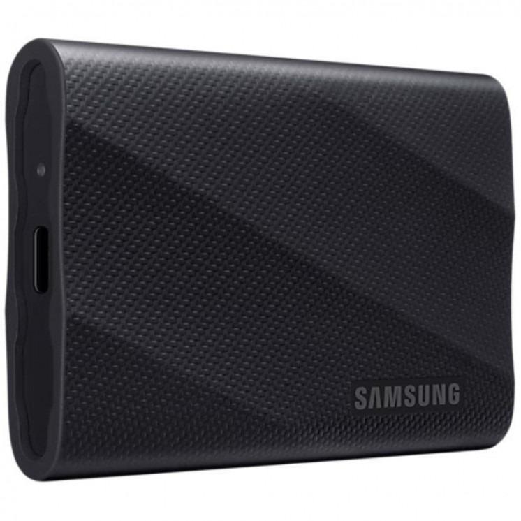 Disco externo ssd samsung portable t9 4tb/ usb 3.2/ negro