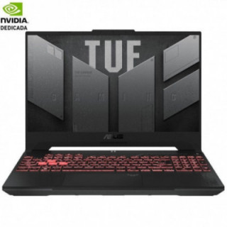 Portátil gaming asus tuf a15 tuf507nu-lp036 ryzen 7 7735hs/ 16gb/ 512gb ssd/ geforce rtx 4050/ 15.6'/ sin sistema operativo