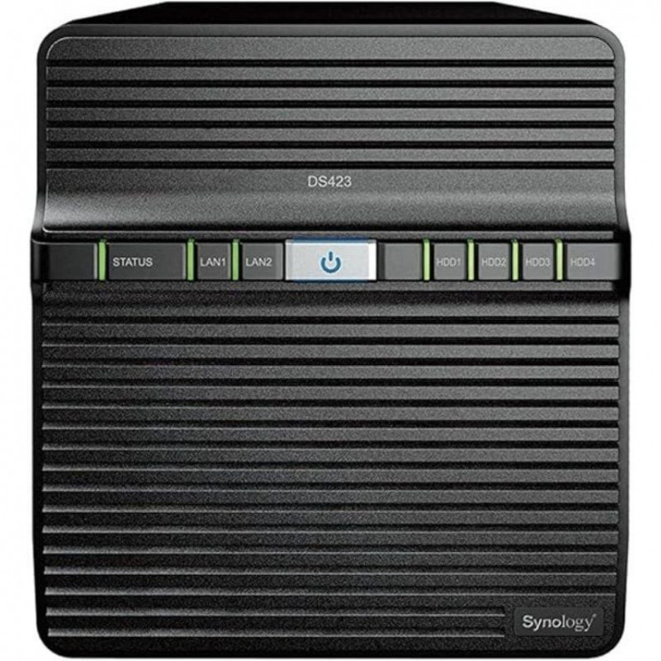 Nas synology diskstation ds423/ 4 bahías 3.5'- 2.5'/ 2gb ddr4/ formato torre