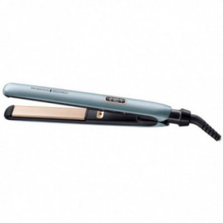 Plancha para el pelo remington shine therapy pro s9300/ azul