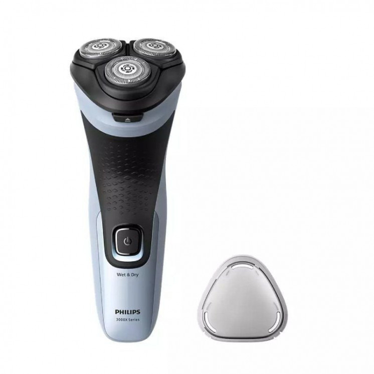 Afeitadora philips shaver series 3000x x3003/00/ con batería/ 2 accesorios