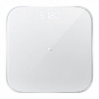 Báscula de baño xiaomi mi smart scale 2/ hasta 150kg/ blanca