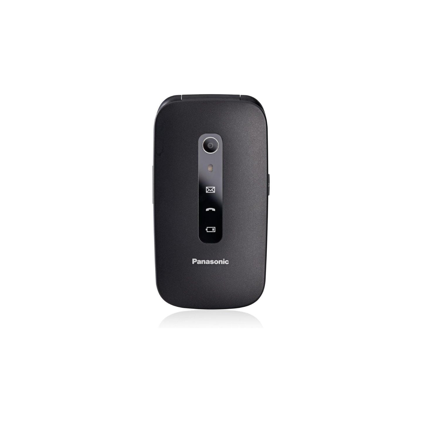 Teléfono móvil panasonic kx-tu550 para personas mayores/ negro