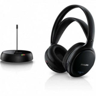 Auriculares inalámbricos philips shc5200/ radiofrecuencia/ negros