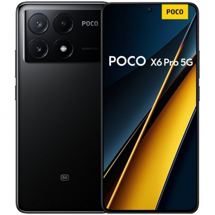 Smartphone xiaomi poco x6 pro 12gb/ 512gb/ 6.67'/ 5g/ negro