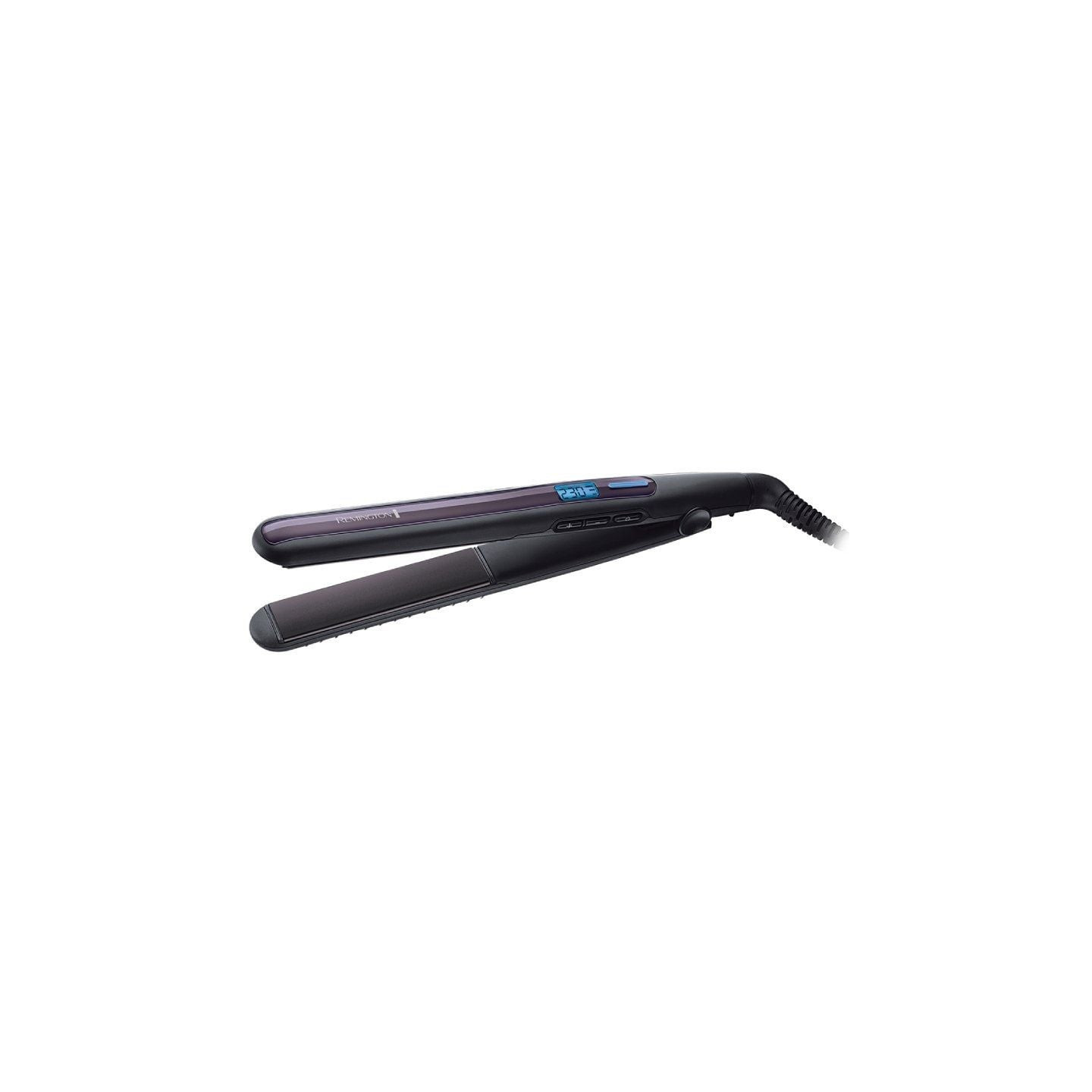 Plancha para el pelo remington pro-sleek & curl s6505/ negro