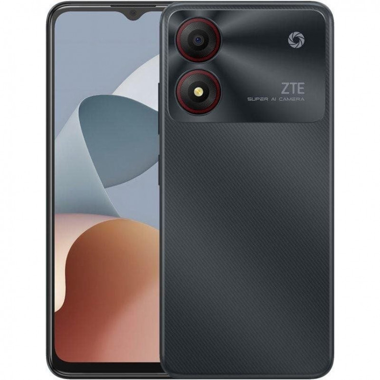 Smartphone zte blade a34 2gb/ 64gb/ 6.6'/ gris