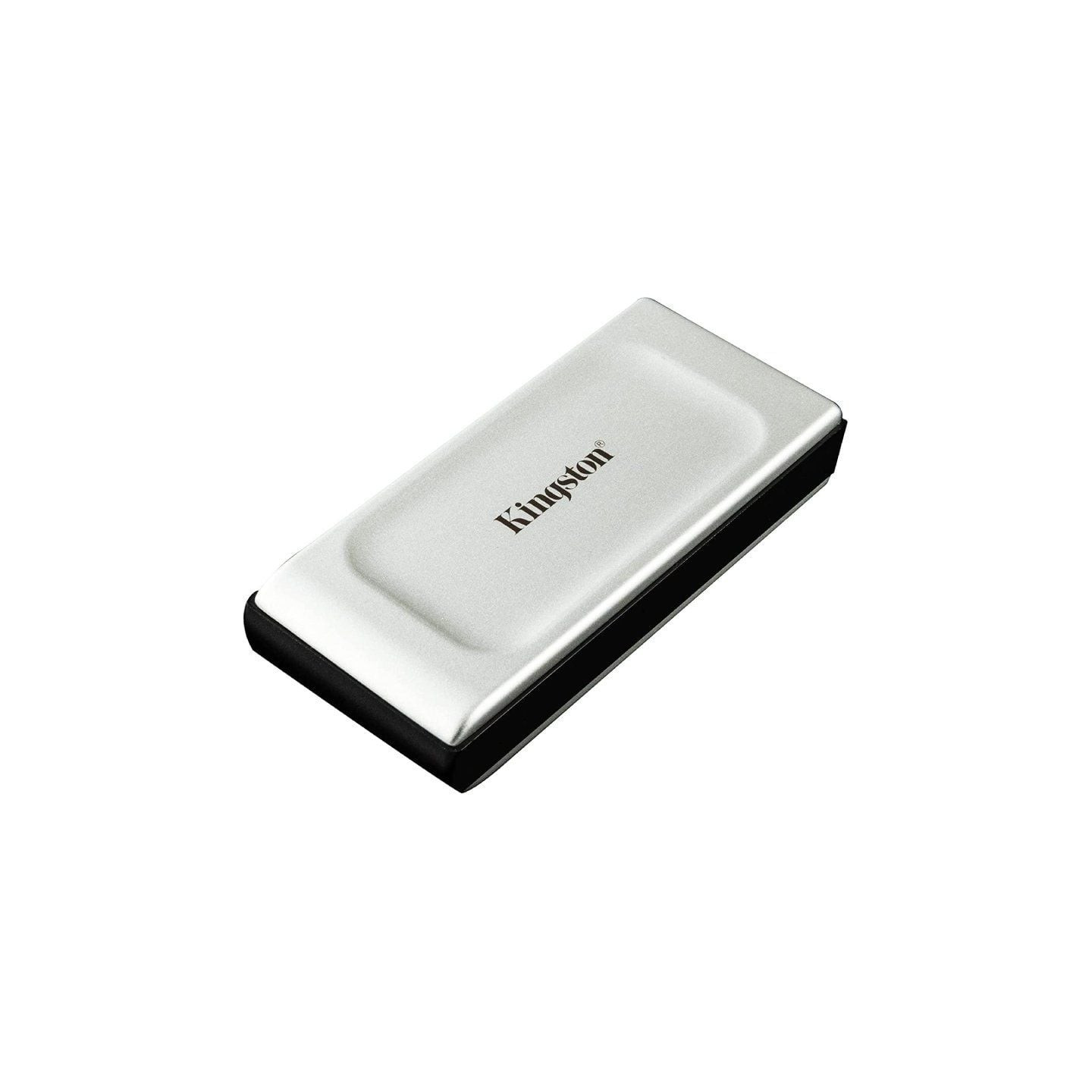 Disco externo ssd kingston sxs2000 500gb/ usb 3.2/ plata