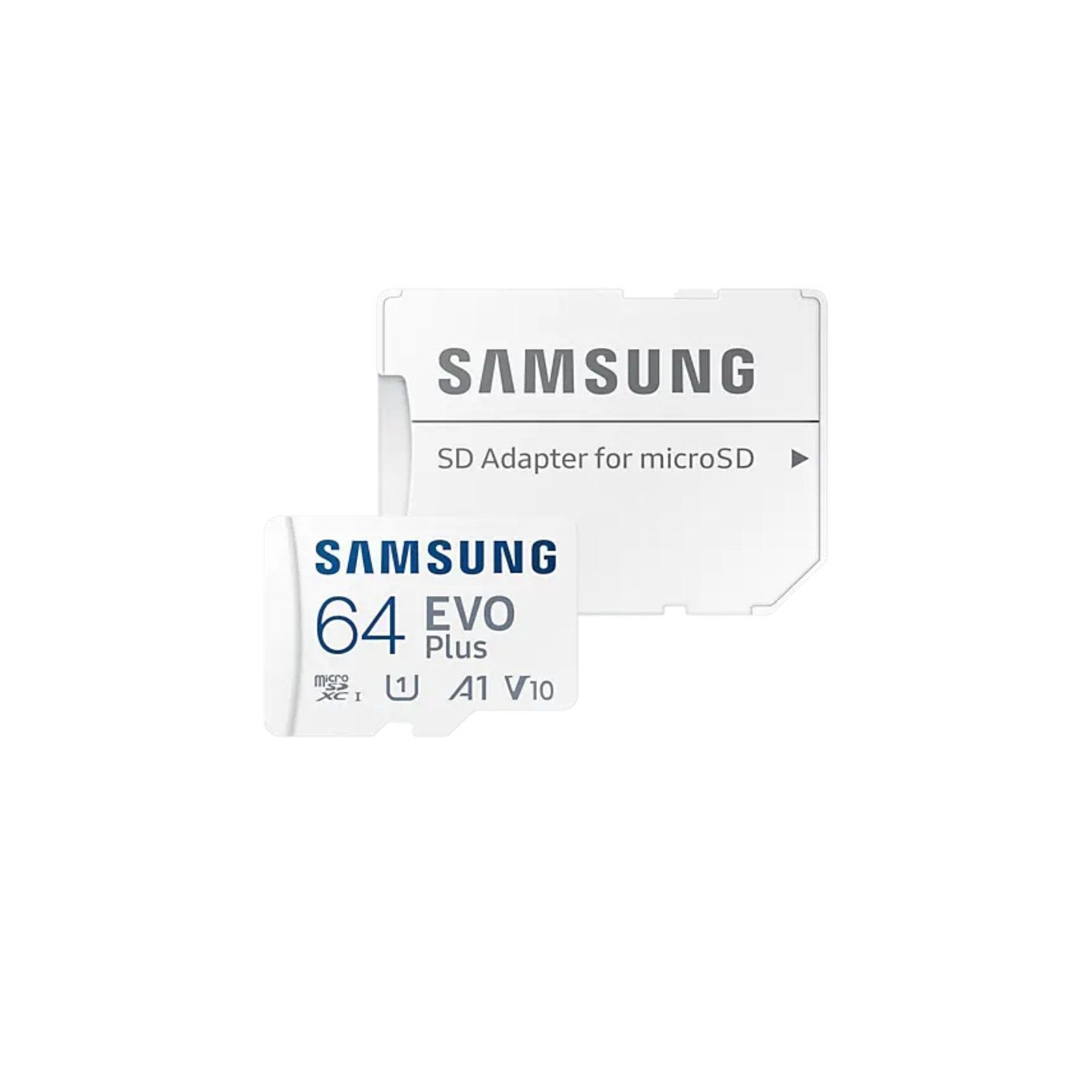 Tarjeta de memoria samsung evo plus 2021 64gb microsd xc con adaptador/ clase 10/ 130mbs