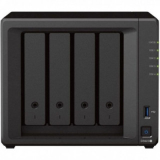 Nas synology diskstation ds923+/ 4 bahías 3.5'- 2.5'/ 4gb ddr4/ formato torre