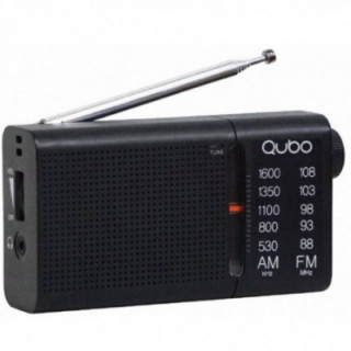 Radio portátil qubo rs-2/ negra