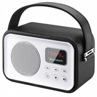 Radio portátil sunstech rpbt450/ negra