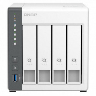 Nas qnap ts-433-4g/ 4 bahías 3.5'- 2.5'/ 4gb/ formato torre