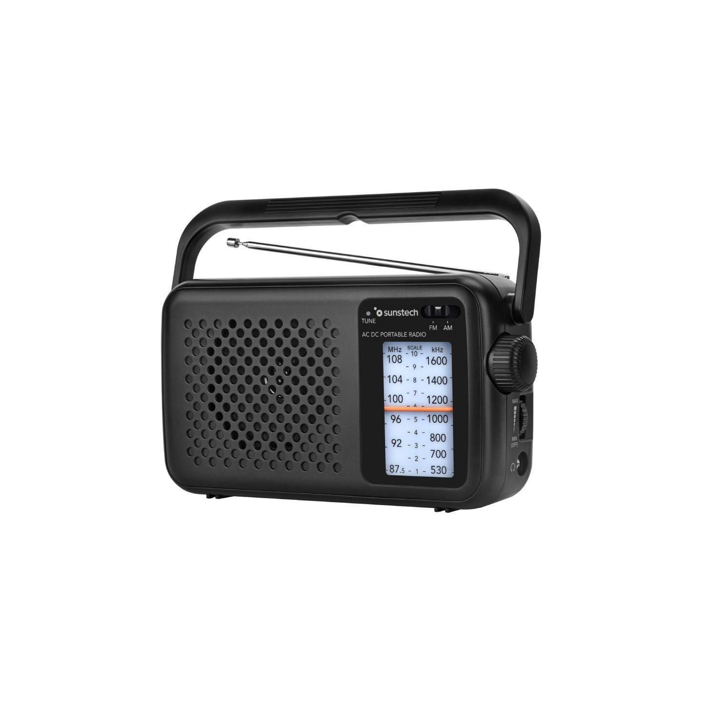 Radio portátil sunstech rps760/ negra