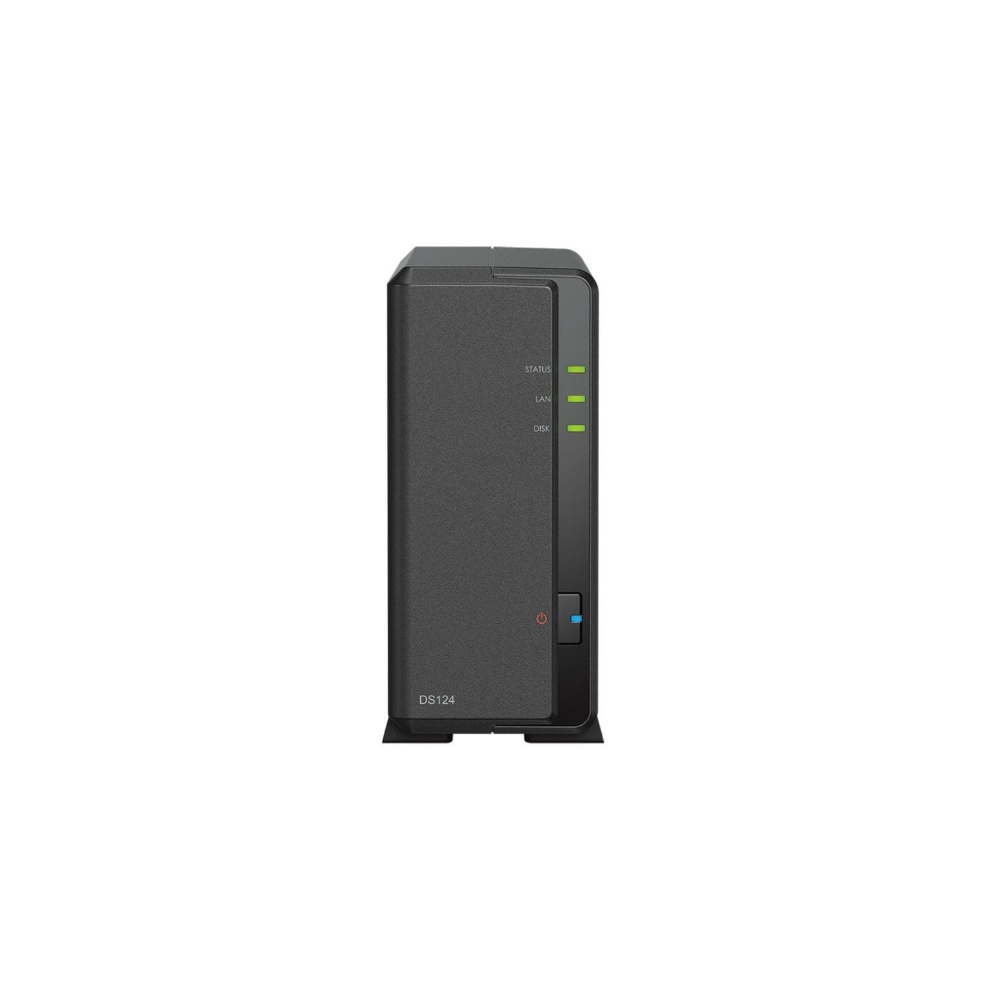 Nas synology diskstation ds124/ 1 bahía 3.5'- 2.5'/ 1gb ddr4/ formato torre