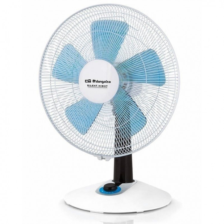 Ventilador de sobremesa orbegozo tf 0148/ 60w/ 5 aspas 40cm/ 4 velocidades