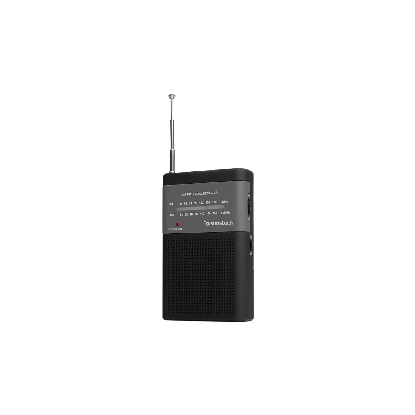 Radio portátil sunstech rps42blisbk/ negra