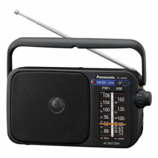 Radio portátil panasonic rf-2400deg-k/ negra