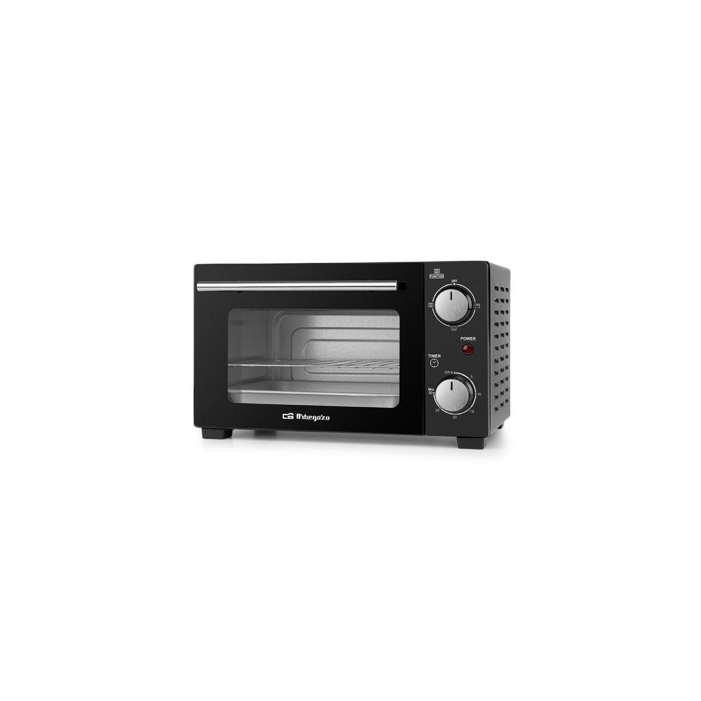 Horno de sobremesa orbegozo ho 985/ 800w/ capacidad 10l/ negro