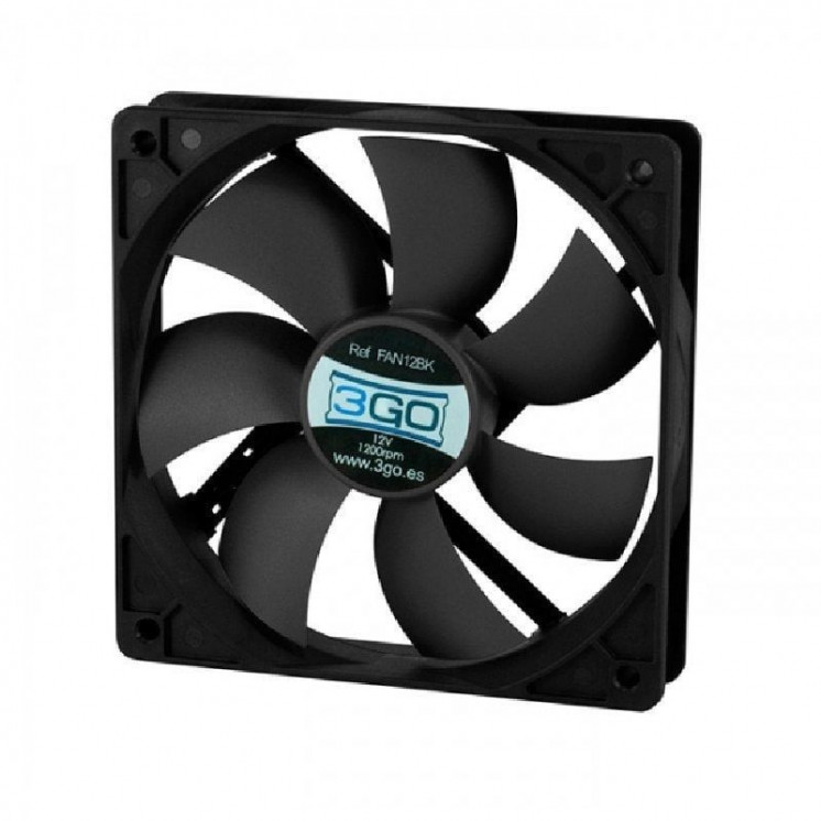 Ventilador 3go fan12/ 12cm