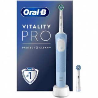 Cepillo dental braun oral-b vitality pro/ incluye 1 recambio/ azul