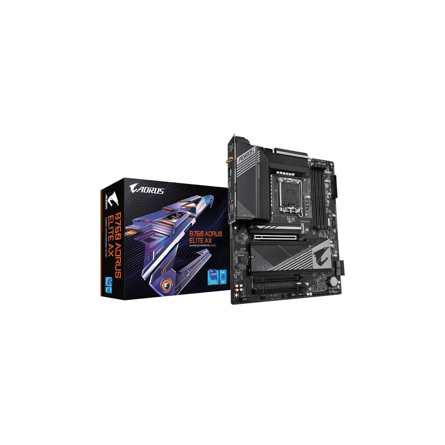 Placa base gigabyte b760 aorus elite ax socket 1700