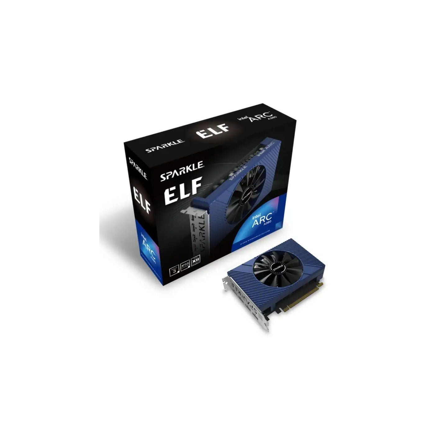 Tarjeta gráfica sparkle intel arc a380 elf/ 6gb gddr6