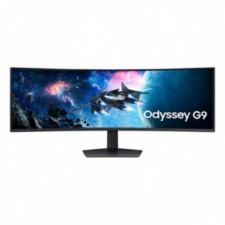 Monitor gaming ultrapanorámico curvo samsung odyssey g9 s49cg954eu 49'/ dual qhd/ 1ms/ 240hz/ va/ regulable en altura/ negro