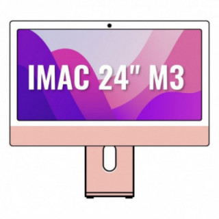 Apple imac 24' retina 4,5k / m3 8-core cpu/ 8gb/ 512gb ssd/ 10-core gpu/ rosa