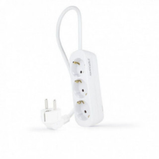 Regleta con interruptor salicru safe 7/ 7 tomas de corriente/ cable 1.8m/ blanca